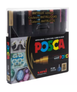 Metallic Uni Posca Paint Markers - 8 Piece Set - $44.54