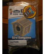 NEW! Lowe&#39;s BIRD BUNGALOW Kid&#39;s DIY Workshop Kit w/Patch - €7,46 EUR