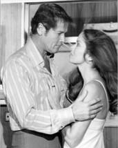 The Spy Who Loved Me Roger Moore Barbara Bach romantic moment 8x10 inch photo - £8.50 GBP