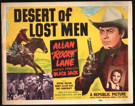 Desert of Lost Men Complete 8 Lobby Card Set 1951-11&quot; x 14&quot;-Allan &quot;Rocky&quot; Lan... - £173.94 GBP