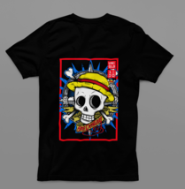 One Piece Anime Monkey D. Luffy Straw Hat Pirates Mugiwara,ZORO, T-Shirt,M112 - £11.86 GBP+