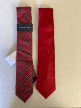 Tommy Hilfiger Silk Lot of 2 Holiday Ties - £19.57 GBP