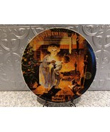 Somebody&#39;s Up There Christmas 1979 Norman Rockwell Knowles China Collect... - €15,63 EUR