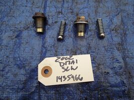 01-05 Honda Civic D17A1 manual transmission detent springs and bolts OEM... - $39.99
