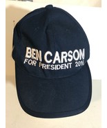 Ben Carson For President 2016 cap hat Blue Fitted H1 - $9.89