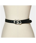 Women&#39;s Chain Belt Black - A New Day Choose Size  - $190.17 MXN