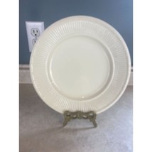 Wedgwood Queen&#39;s Ware Made In England EDME Ribbed Cream Bone China 8&quot; Sa... - $16.82
