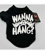 Buttons &amp; Bones Halloween Wanna Hang Dog T-Shirt Size Small - $18.65 CAD
