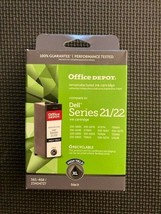 Office Depot Dell Series 21/22 XL Color Ink Inkjet Cartridge - £7.11 GBP