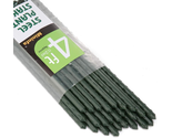 Steel Plant Stakes 4 Feet, Plastic Coated Metal Garden Stakes 25 Pack - £35.38 GBP