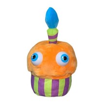 Five Nights at Freddy&#39;s Plush Neon Orange Cupcake 13&quot; By Good Stuff - £9.75 GBP