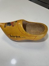 Vintage Wooden Shoe Clog Imported Heineken Beer Bar Advertising Made in ... - $20.50 CAD