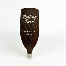Vtg Rolling Rock Premium Wooden Short Shotgun Mini Beer Tap Handle Antique 7.5&quot; - £27.25 GBP