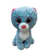 Ty Beanie Boos 16&quot; Claire&#39;s XL Sydney Plush Leopard Stuffed Animal - $43.20