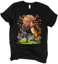 Japanese Samurai Ninja vs Tiger Asian Folklore Unisex T-Shirt - £22.03 GBP