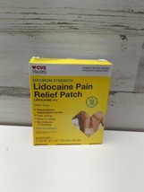 CVS Maximum Strength Pain Relief Patch Topical 5 Patches Exp 2025 - £17.76 GBP