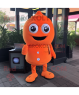 Orange Raspberry mascot costume character dressed with a Cover-up and Br... - $1,801.07 CAD