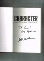 Character Makes a Difference by Mike Huckabee 2007 Hardcover Signed autographed - £38.70 GBP