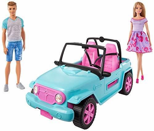 Barbie GHT35 Playset with Off-Road Vehicle and Doll, and Ken in Clothes and Acce Item image 2