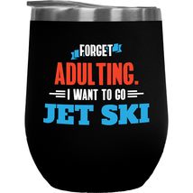 Make Your Mark Design I Want to Go Jet Ski. Adulting &amp; Skiing Coffee &amp; Tea Gift  - £22.14 GBP