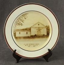 Vintage Souvenir Plate Mt Zion Methodist Church 1869-1963 White Gate VA ... - £23.01 GBP