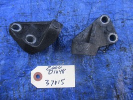 96-00 Honda Civic D16Y8 aluminum oil pan bracket mount set OEM transmiss... - $49.99