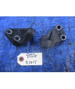 96-00 Honda Civic D16Y8 aluminum oil pan bracket mount set OEM transmiss... - $49.99
