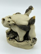 Harmony Kingdom Murphy&#39;s Last Stand Polar Bear Penguins Figurine Treasur... - $32.00