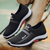 Men Casual Shoes Lac-up Men Shoes Lightweight Comfortable  Wal Sneakers Tenis ma - £46.01 GBP