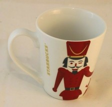 Small Starbucks Coffee Christmas 2012 Nutcracker Toy Soldier ceramic Mug - £7.98 GBP