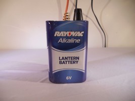 *NEW* Rayovac 944-2 Heavy Duty 6V Spring Lantern Battery 60113 - $2.24