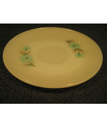 [Y1] Fire King SAUCER Milk White with blue flowers - £4.37 GBP