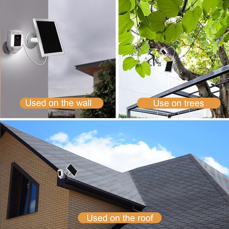 5W Solar Panel for Ring Camera Spotlight Cam Plus/Pro (Battery) Stick up Cam/Pro Item image 5