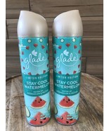 2 Pack Glade Air Freshener Spray Stay Cool Watermelon Spring Collection ... - $18.66
