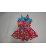 LITTLE LASS Toddler Girl Sparkle Floral &amp; Dots Multicolor Romper 2T (NWOT) - £11.70 GBP