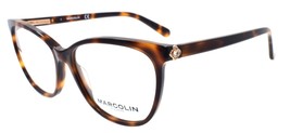Marcolin MA5028 053 Women&#39;s Eyeglasses Frames Cat Eye 56-15-140 Blonde Havana - £39.58 GBP
