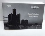2022 Chevrolet Tahoe Suburban Owners Manual - $49.49