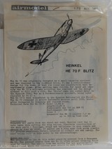 Airmodel Kit 1/72 Heinkel HE 70F &quot;Blitz&quot; Kit 148 - $19.75