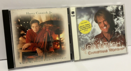 Christmas CD Harry Connick Jr  Heart Finds Christmas &amp; John Tesh w/ DVD Lot of 2 - £6.30 GBP