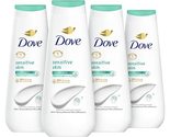 Dove Body Wash Sensitive Skin 2 Count Hypoallergenic and Sulfate Free Bo... - £18.44 GBP