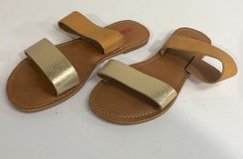 Bongo Brown Sandals Vegan Man Made Size 6 Six Womens Shoes - £11.51 GBP