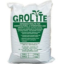 Pratley Grolite Expanded Perlite for Horticultural (Particle Size, Course 0-3.5  - £67.26 GBP
