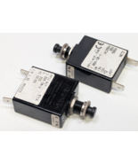 Lot of 2 - Airpax - PP11-61F-1.00A-OB-V - 1 Amp Push-Pull Circuit Breakers - $18.80