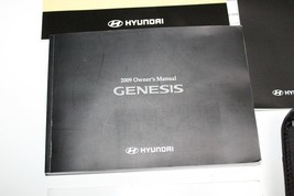 2009 HYUNDAI GENESIS SEDAN OPERATORS OWNERS MANUAL HANDBOOK J5683 image 5