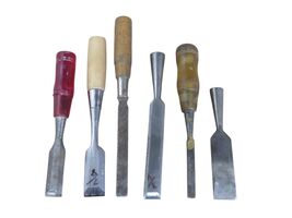 Vintage Chisels Lot of 6 - Sharp - $19.75