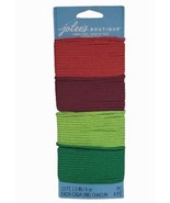 EK Success Brands Jolee&#39;s Boutique Fabric Cord 13.1 ft, Red and Green - $8.75 CAD