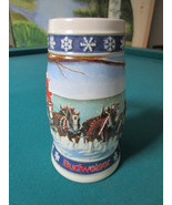  Budweiser Limited Edition LIGHTING-THE-WAY-HOME-Holiday-1995 7&quot; ORIGINAL - $843.26 MXN