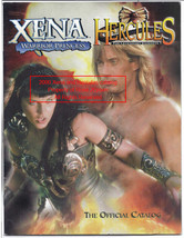 XENA Warrior Princess Xena &amp; Hercules The Official Catalog 2000 - $32.99