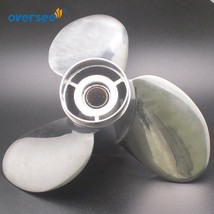 663-45974 Stainless Propeller For Yamaha Outboard 663-45974-60-98 Size 1... - £155.54 GBP