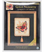 Dimensions Gold Nuggets Graceful Butterfly Cross Stitch Kit New Sealed - $34.65